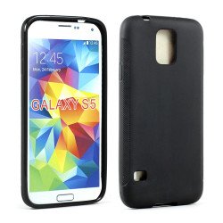 Samsung Galaxy S5 SM-G900 TPU Gel Case (Black)